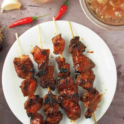 Filipino Bbq Pork Skewers