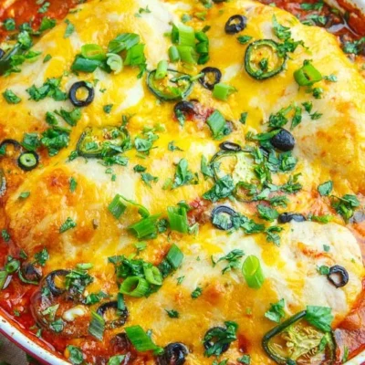 Firecracker Enchilada Casserole