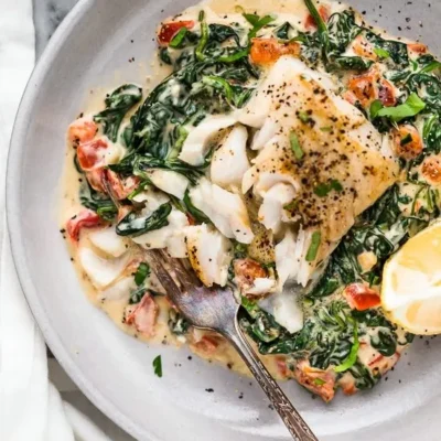 Fish Florentine  The Best Fish Recipe!