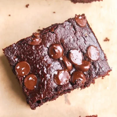 Flourless Chocolate Zucchini Brownies