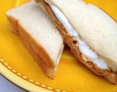Fluffer Nutter Sandwich