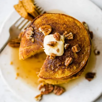 Fluffy Pumpkin- Feta Fritters