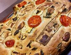 Focaccia Using Bread Machine For The Dough