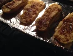 French Toasted Hot Dog Buns