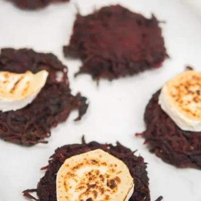Fresh Beet Latkes With Cumin And Coriander