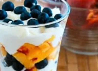 Fresh Fruit Parfait With Lemon Poppy