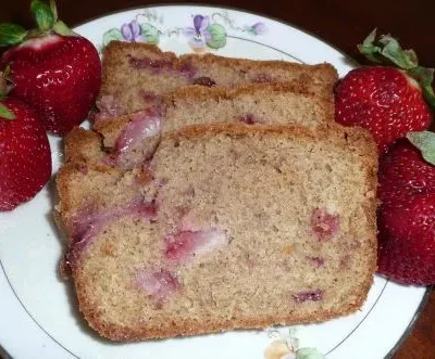 Fresh Strawberry Sweet Bread