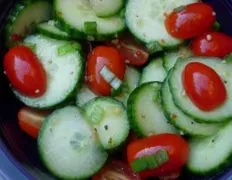 Fresh Tomato And Cucumber Salad