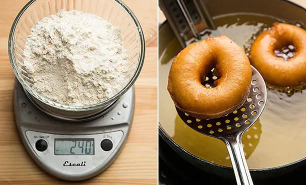 Fried Flour Doughnuts