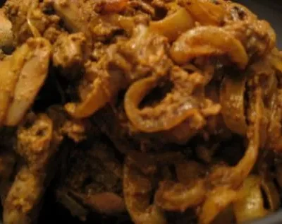 Fried Liver Curry Lamb