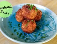 Fried Sausage Sauerkraut Balls