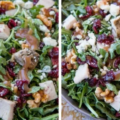 Fruit And Turkey Salad With Cranberry