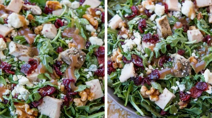 Fruit And Turkey Salad With Cranberry