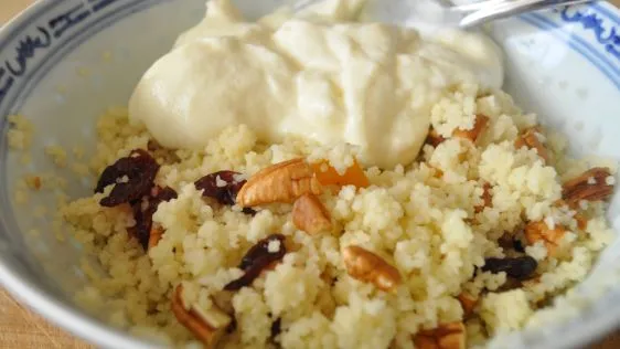 Fruit And Yogurt Breakfast Couscous