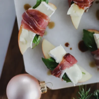 Fruit &Amp; Prosciutto Appetizers