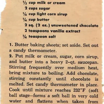 Fudge Drops