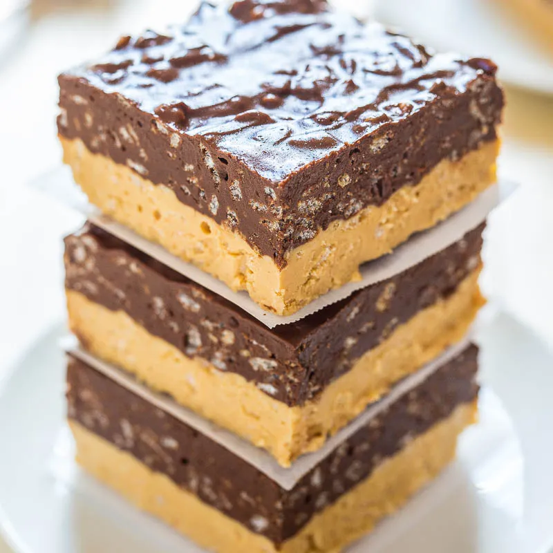 Fudgy Peanut Butter Bars