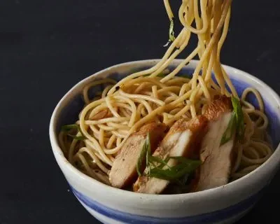 Funky Chicken With Sesame Noodles