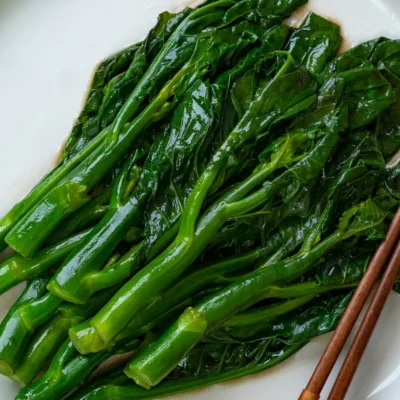 Gai Lan Chinese Broccoli With Oyster Sauce
