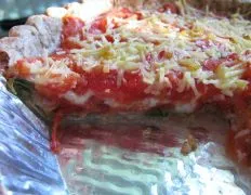 Garlic Basil Tomato Pie