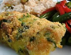 Garlic Crusted Cod Fish