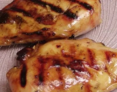 Garlic Curry Glazed Chicken Recipe