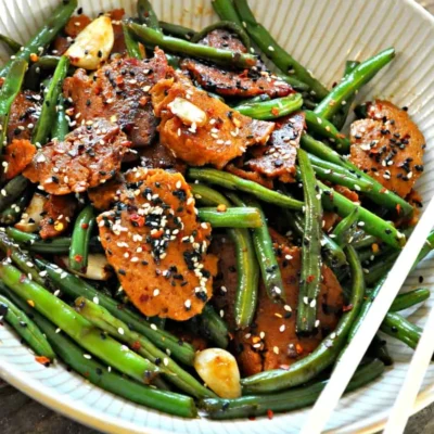 Garlic Ginger Seitan From Scratch