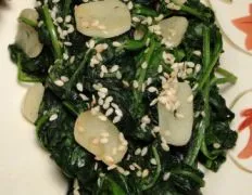 Garlic-Infused Spinach Delight