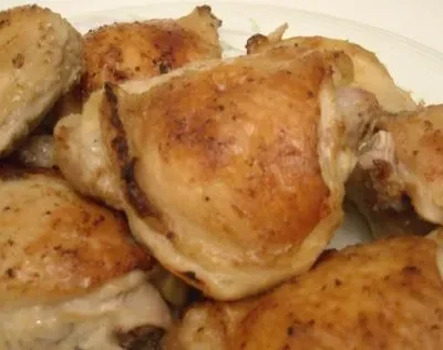 Garlic & Lemon Roast Chicken Thighs