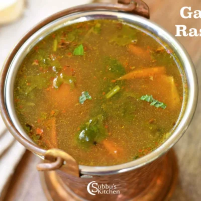 Garlic Rasam