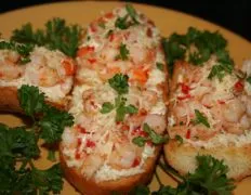 Garlic Shrimp Crostini