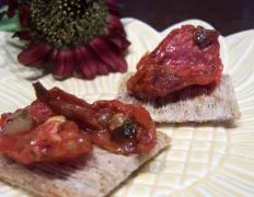 Garlic Tomatoes With Herbs And A Hint Of Walnuts