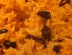 Geelrys South African Yellow Rice With Raisins