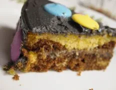 German Chocolate Surprise Cake