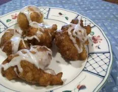 German Crullers With Lemon Frosting