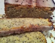 German Lemon Poppy Seed Cake
