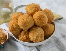 German Sauerkraut And Potato Balls