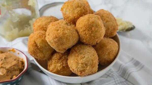 German Sauerkraut And Potato Balls