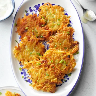 German Style Crisp Potato Pancakes