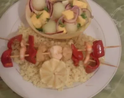 Get Sassy Seafood Skewers With