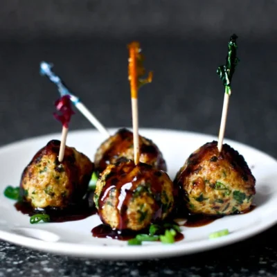 Ginger Glazed Meatballs