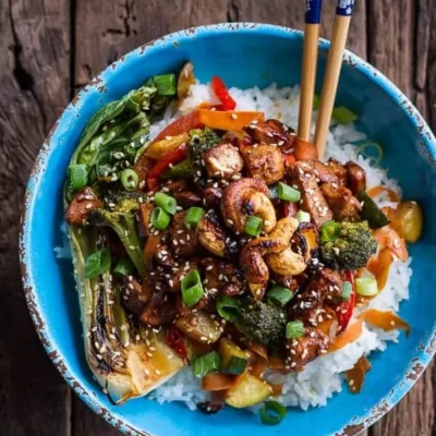 Ginger Honey Chicken Stir Fry