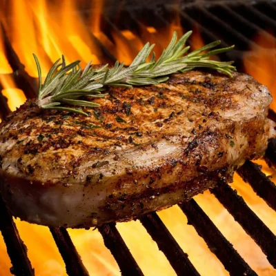 Ginger Honey Glazed Barbecued Pork