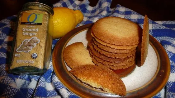 Ginger-Lemon Cookies