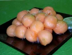 Ginger Lime Melon Balls