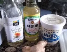 Ginger Miso Dip Or Dressing