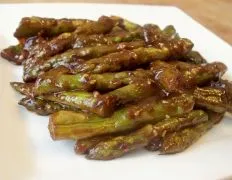 Ginger Sesame Asparagus