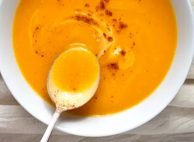 Gingered Acorn Squash Soup