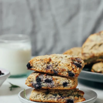 Gluten Free /Dairy Free Millet Fruit Scones