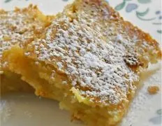 Gluten Free Lemon Bars